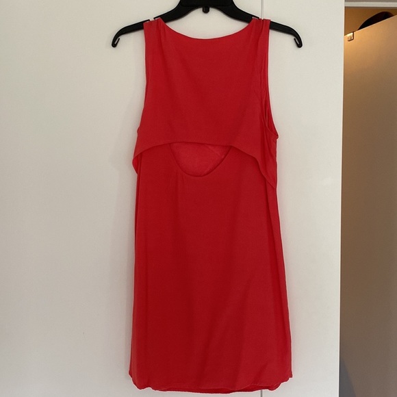 BB Dakota open back mini dress coral - Picture 3 of 4